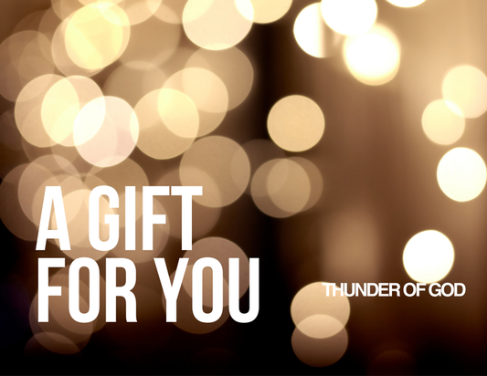 THUNDER OF GOD Festive Gift Card