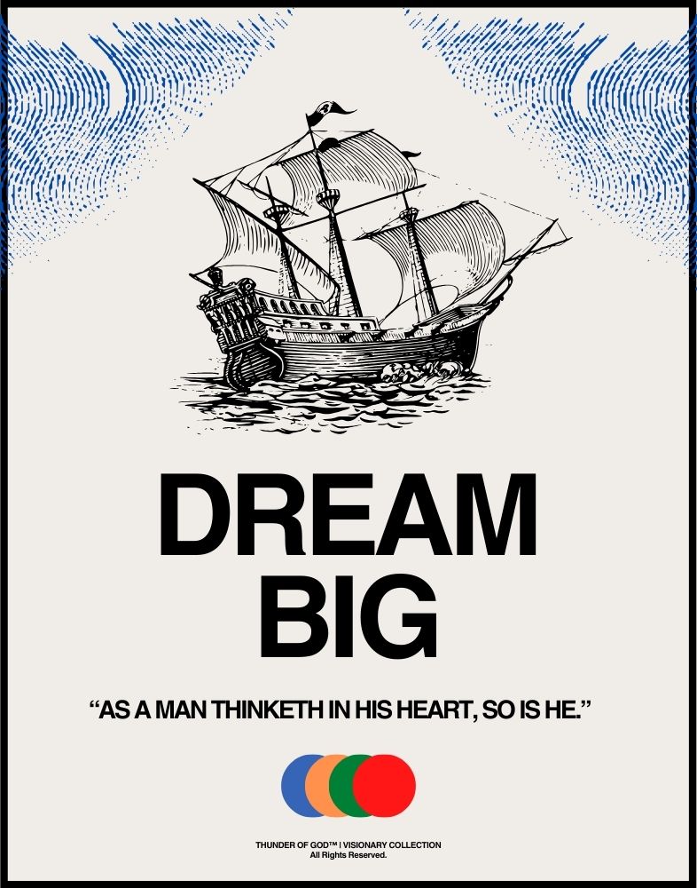 The "Dream Big" Premium Canvas