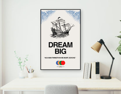 The "Dream Big" Premium Canvas