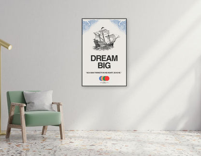 The "Dream Big" Premium Canvas