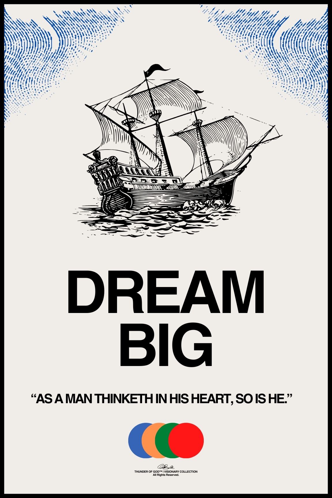 The "Dream Big" Premium Canvas